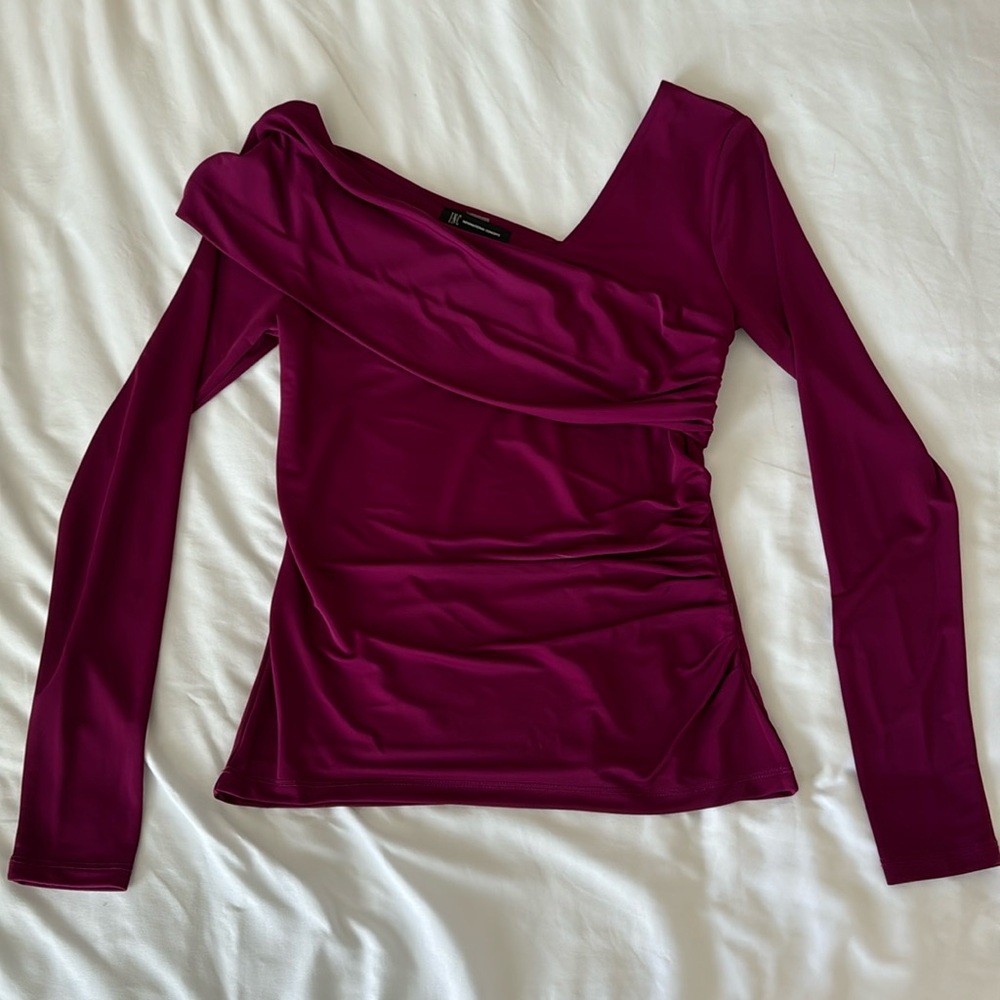 INC International Concepts, purple, long sleeve dress shirt